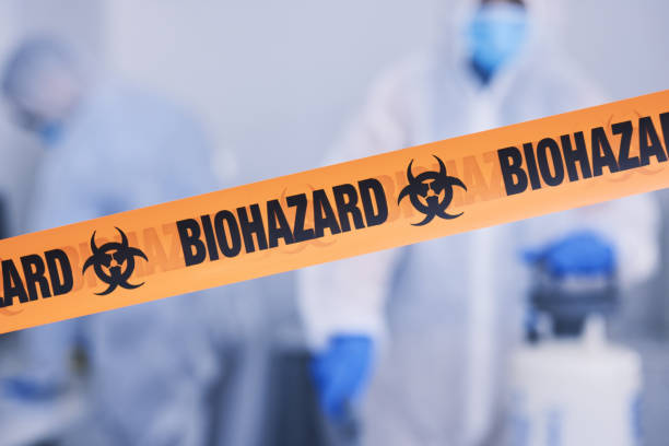 Professional Biohazard technician working in Genoa, AR